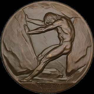 Nitroglycerin Corporation medal obverse | by Numismatic Bibliomania Society